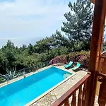 With Sea Views In Faralya Vila *