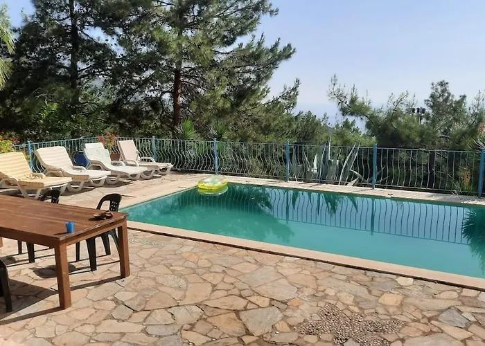别墅 With Sea Views In Faralya 费特希耶