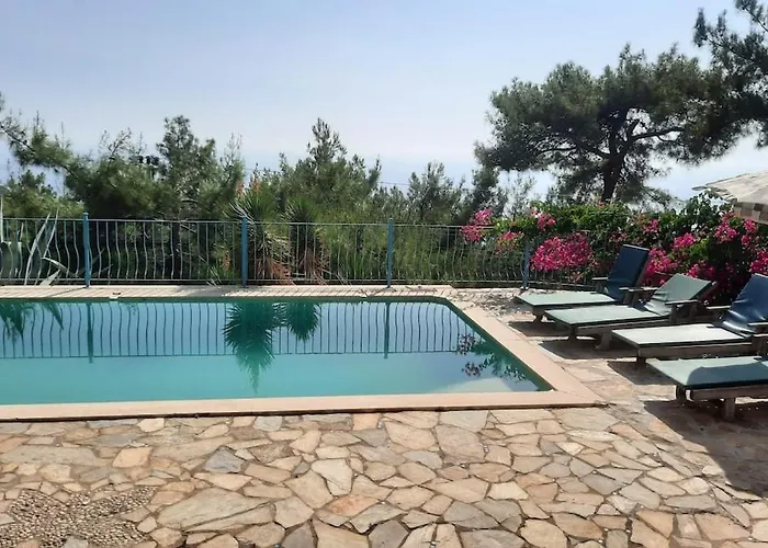 With Sea Views In Faralya 别墅 *