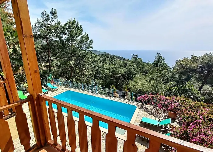 With Sea Views In Faralya 别墅