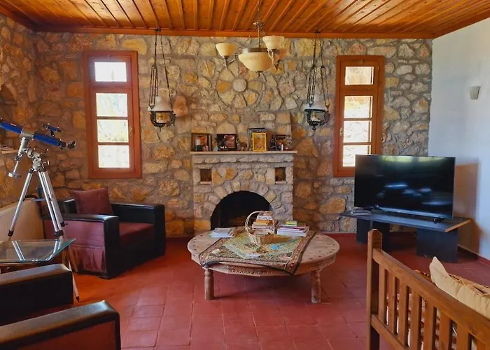 With Sea Views In Faralya Vila *
