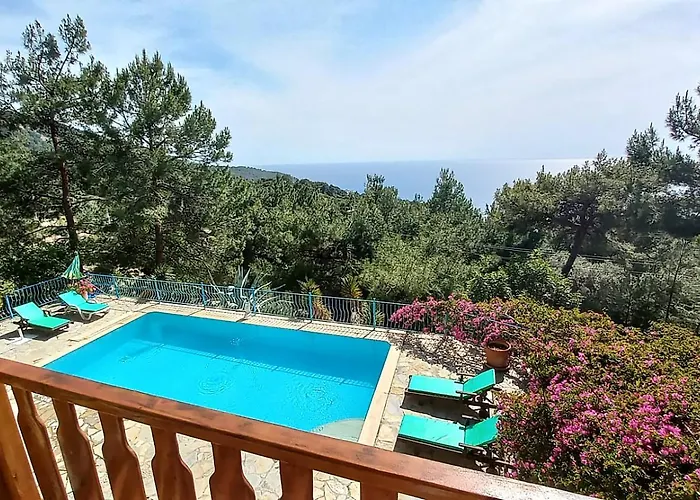 Vila With Sea Views In Faralya Fethiye